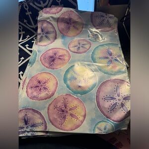 Brand new poly mailers Sandollar design 10 x 13“